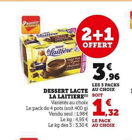 Dessert Lacté La Laitière