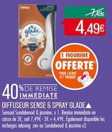 diffuseur sense & spray glade