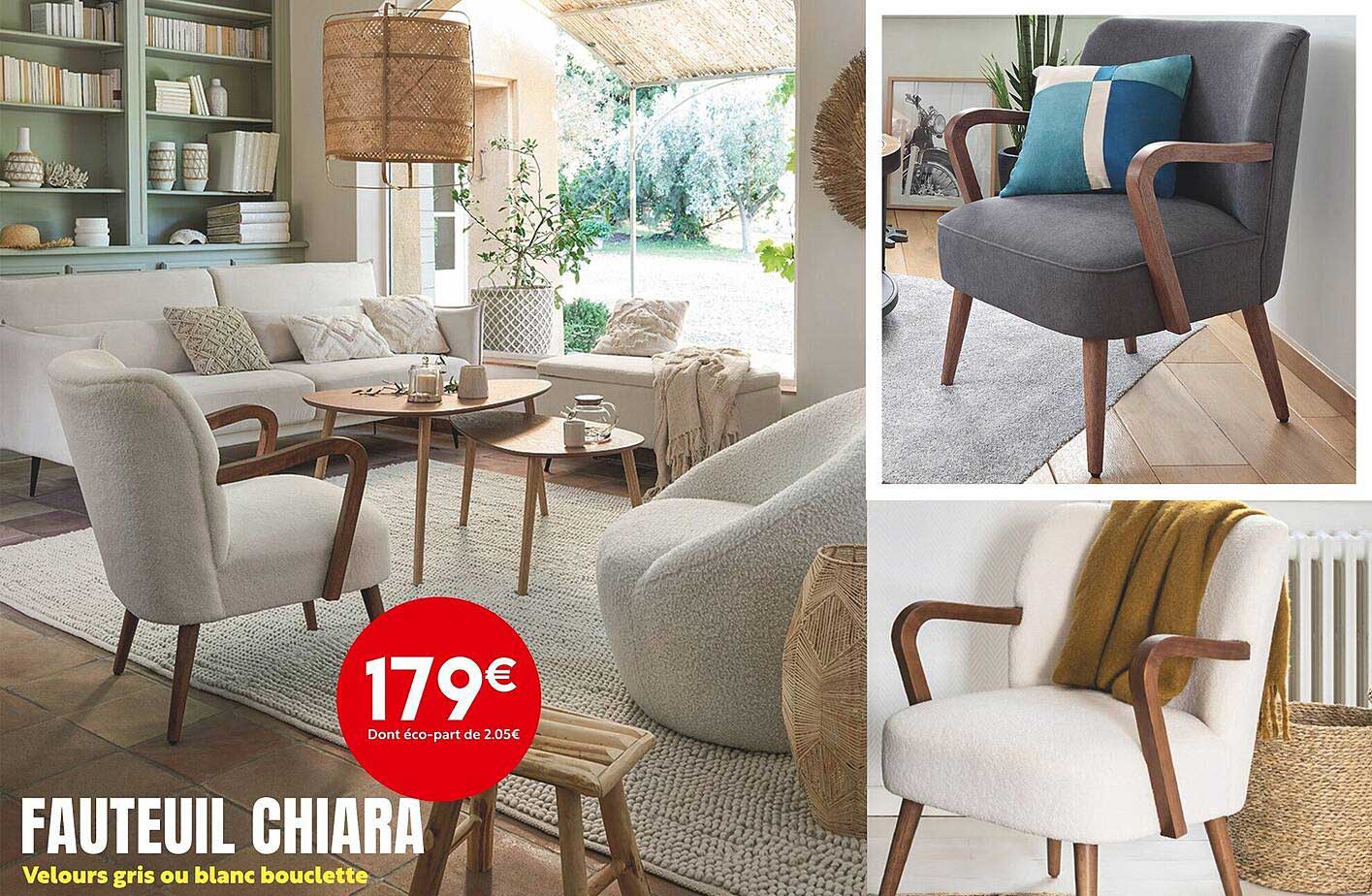 fauteuil chiara