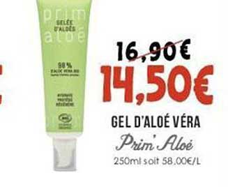 gel d'aloé véra prim'aloé