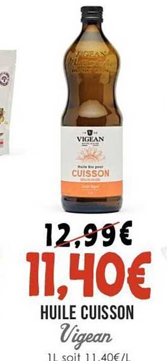 Huile Cuisson Vigean
