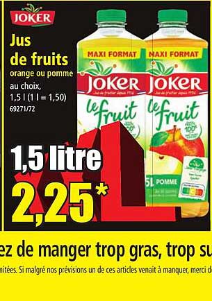 Jus De Fruits Joker