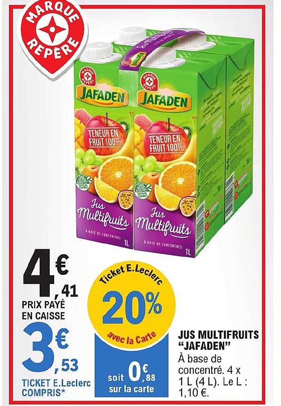 Jus Multifruits "jafaden"