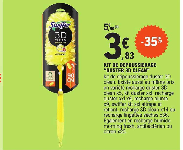 Kit De Dépoussiérage "duster 3d Clean"