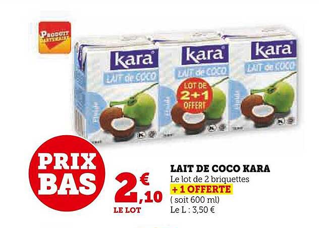 Lait De Coco Kara