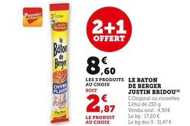 le bâton de berger justin bridou