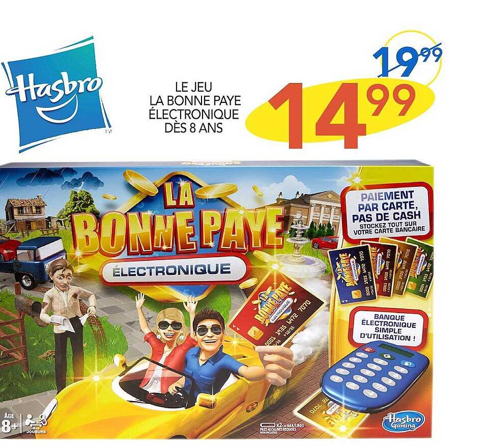 le jeu la bonne paye électronique dès 8 ans
