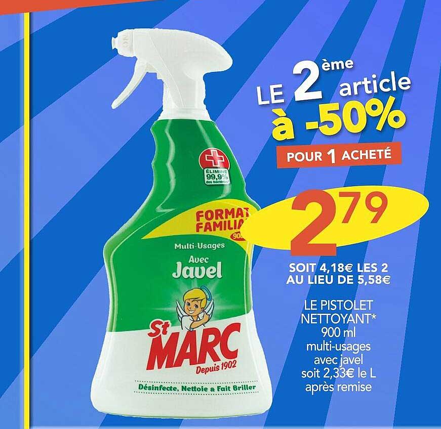 le pistolet nettoyant st marc