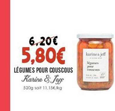 légumes pour couscous karine & jeff