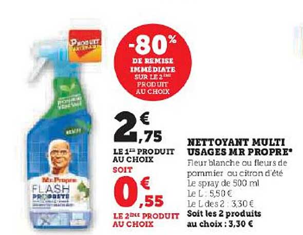 nettoyant multi usages mr propre