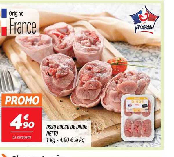 osso bucco de dinde netto