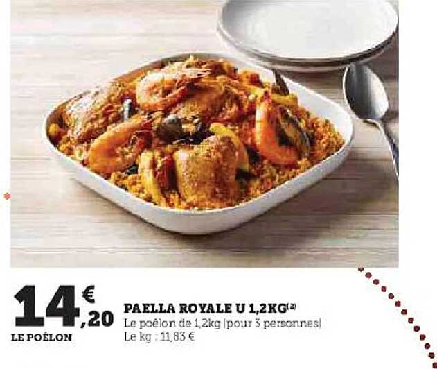 Paëlla Royale U 1,2 Kg