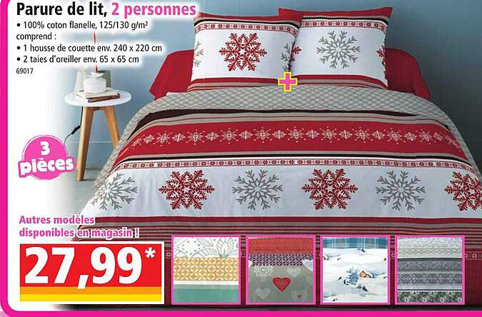 Parure De Lit, 2 Personnes