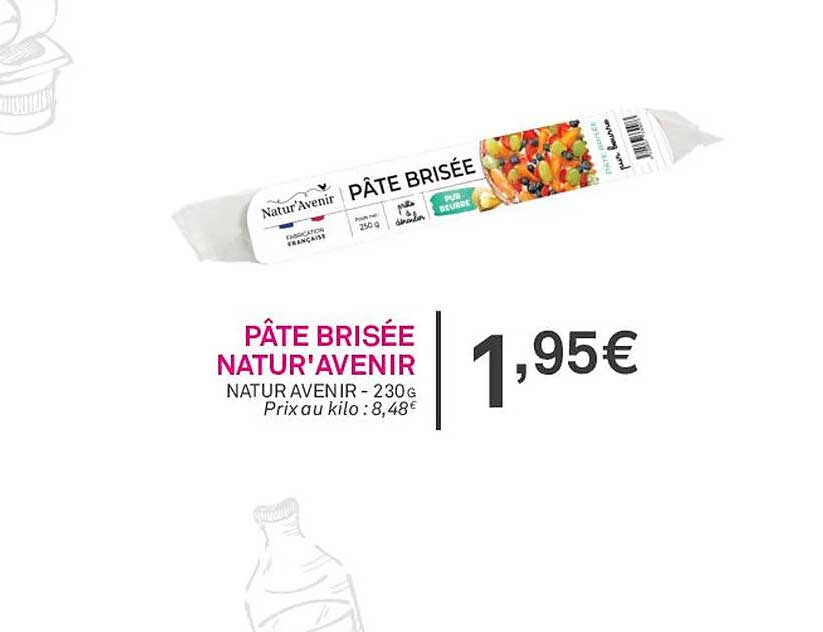 Pâte Brissée Natur'avenir