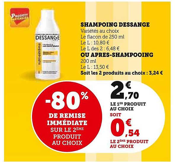shampoing dessange ou après-shampooing