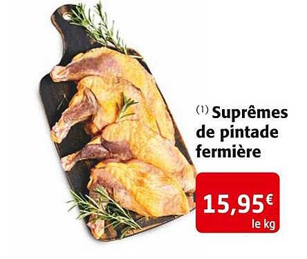 Suprêmes De Pintade Fermière