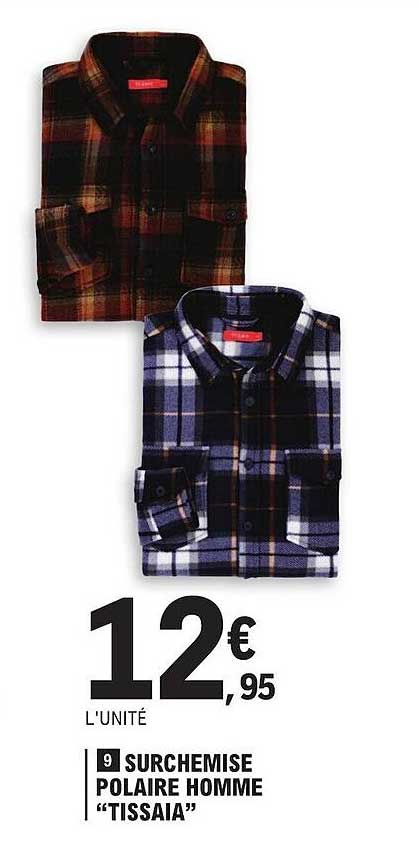 Surchemise Polaire Homme "tissaia"