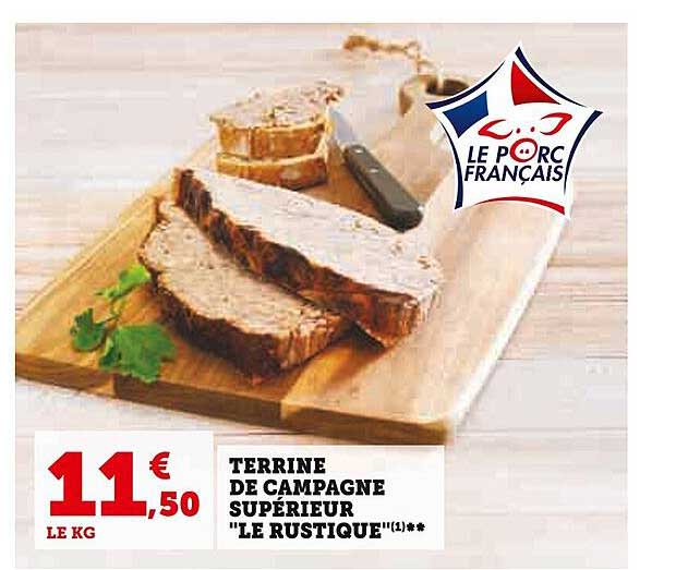 Terrine De Campagne Supérieur "le Rustique"