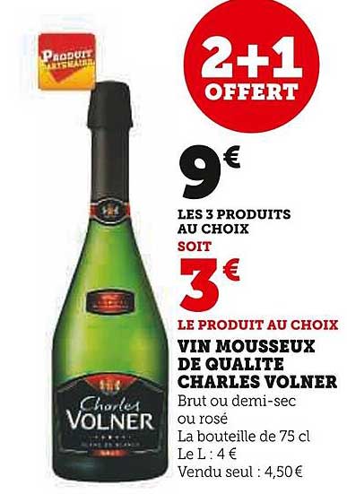 vin mousseux de qualité charles volner