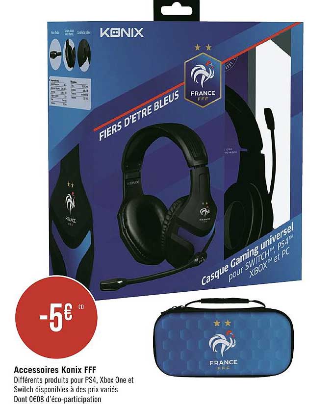 Accessoires Konix Fff