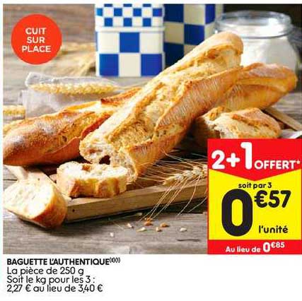 Baguette L'authentique