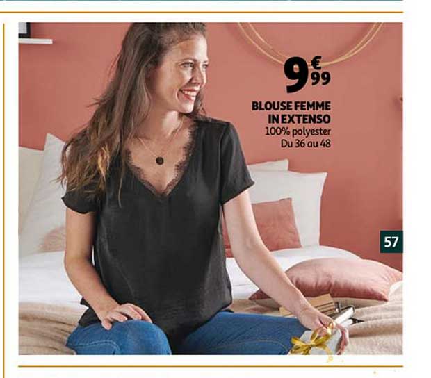 blouse femme in extenso