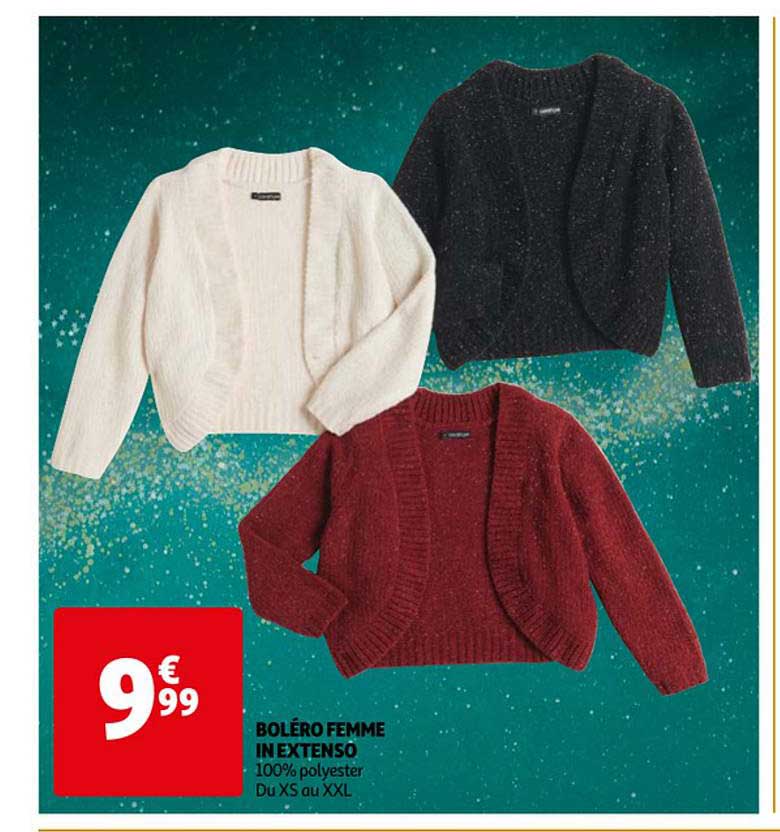 boléro femme in extenso