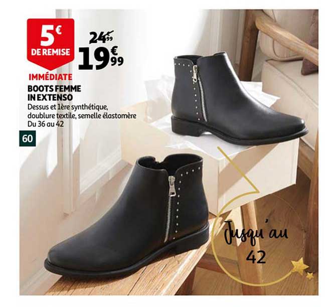 boots femme in extenso