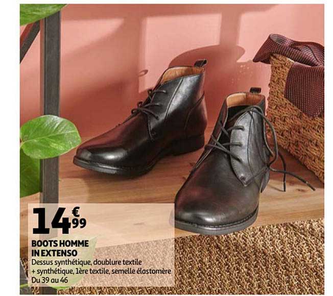 boots homme in extenso