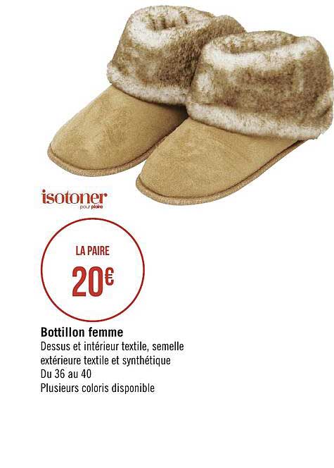 bottillon femme