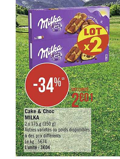 Cake & Choc Milka