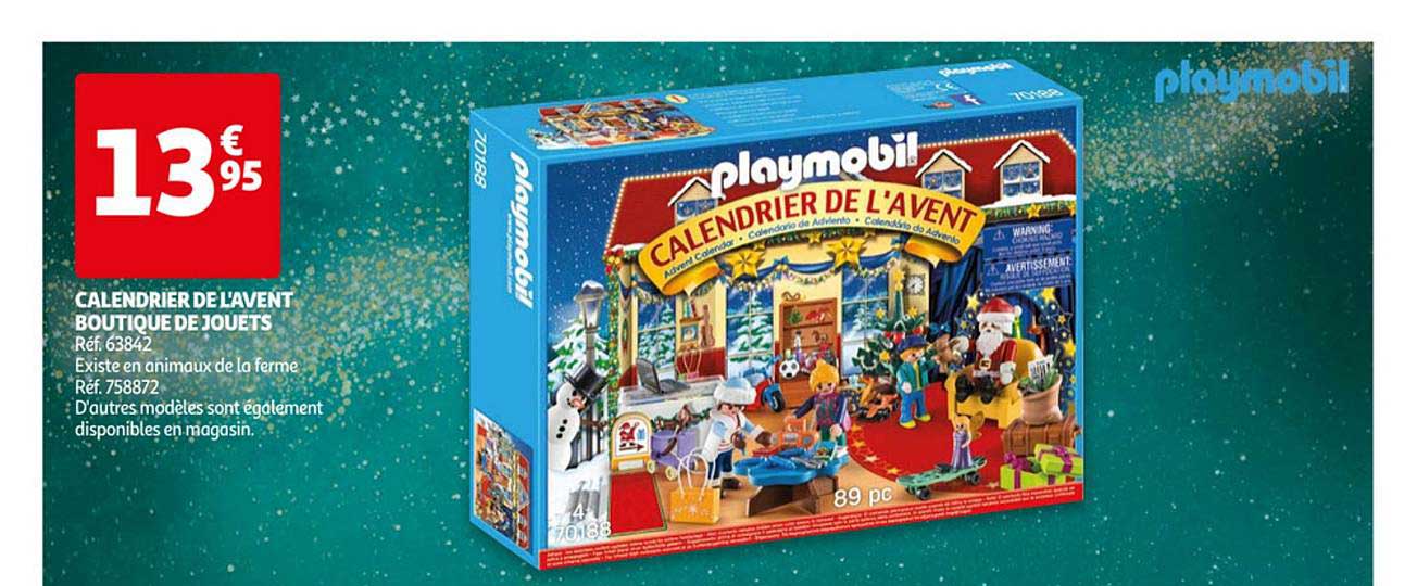 calendrier de l'avent boutique de jouets