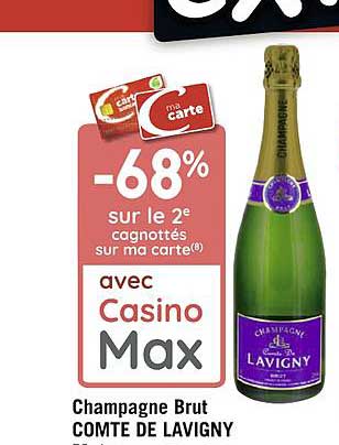 champagne brut compte de lavigny