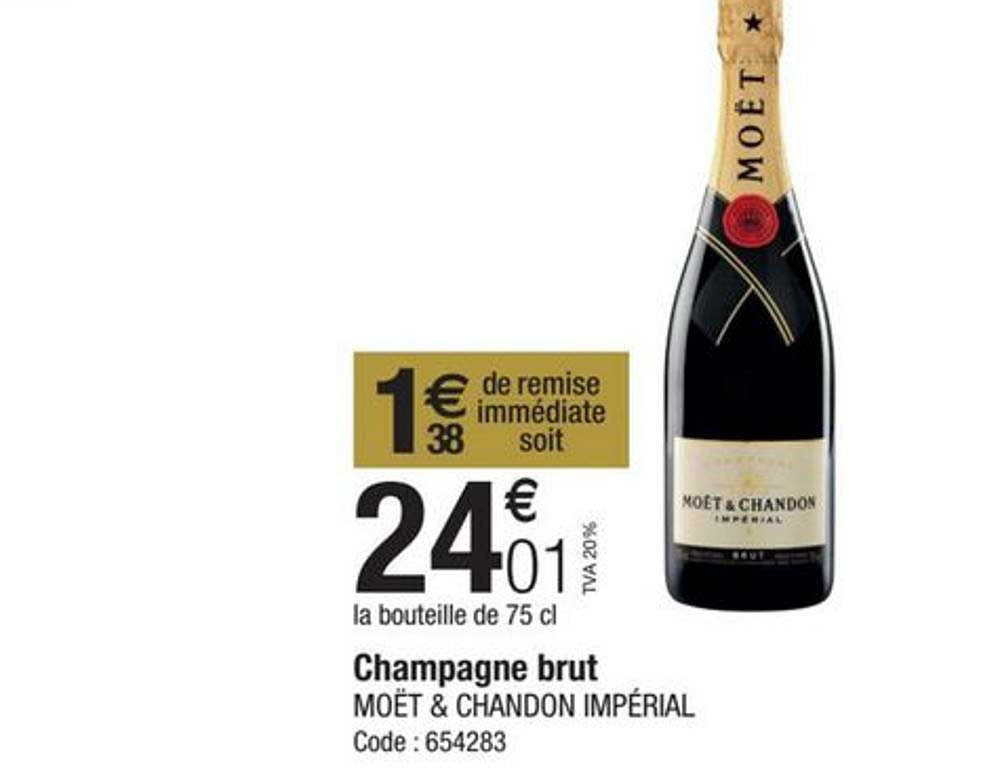 champagne brut moët & chandon impérial