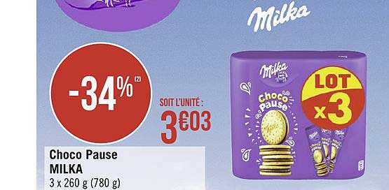 Choco Pause Milka