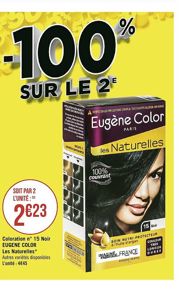 coloration n° 15 noir eugène color les naturelles