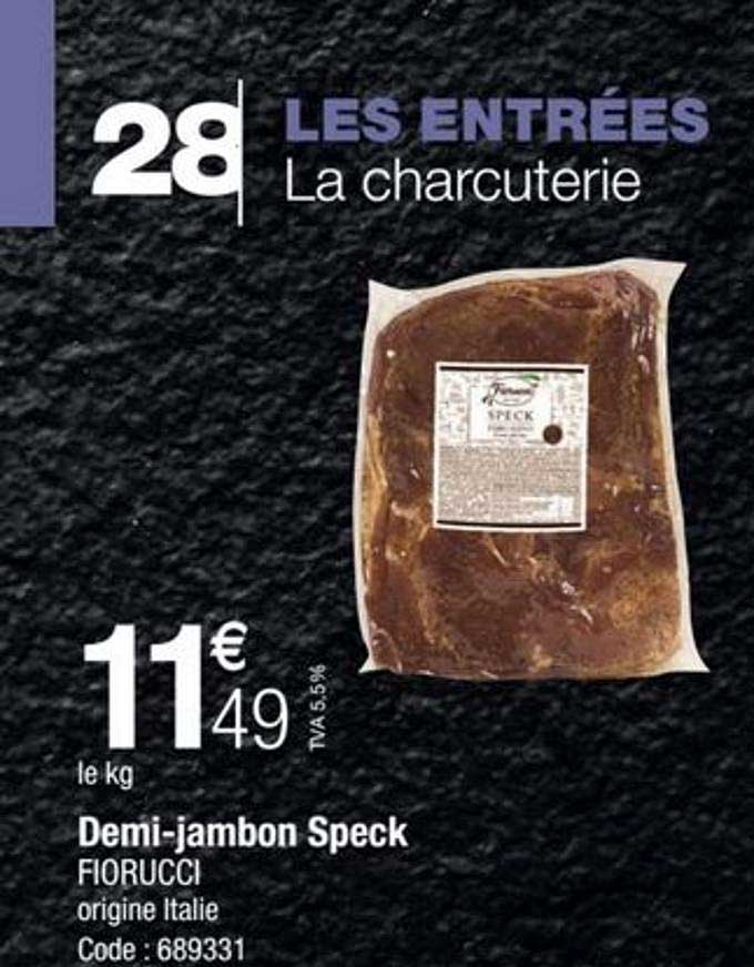 demi-jambon speck