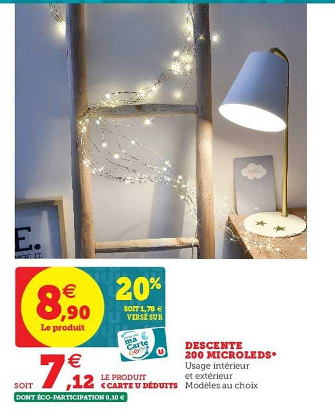 descente 200 microleds