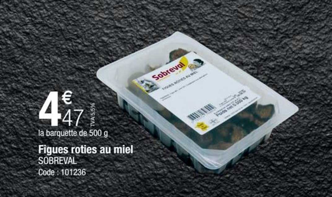 Figues Roties Au Miel Sobreval