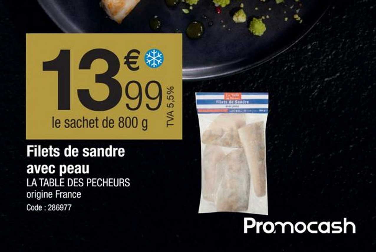 Filets De Sandre Avec Peau La Table Des Pêcheurs