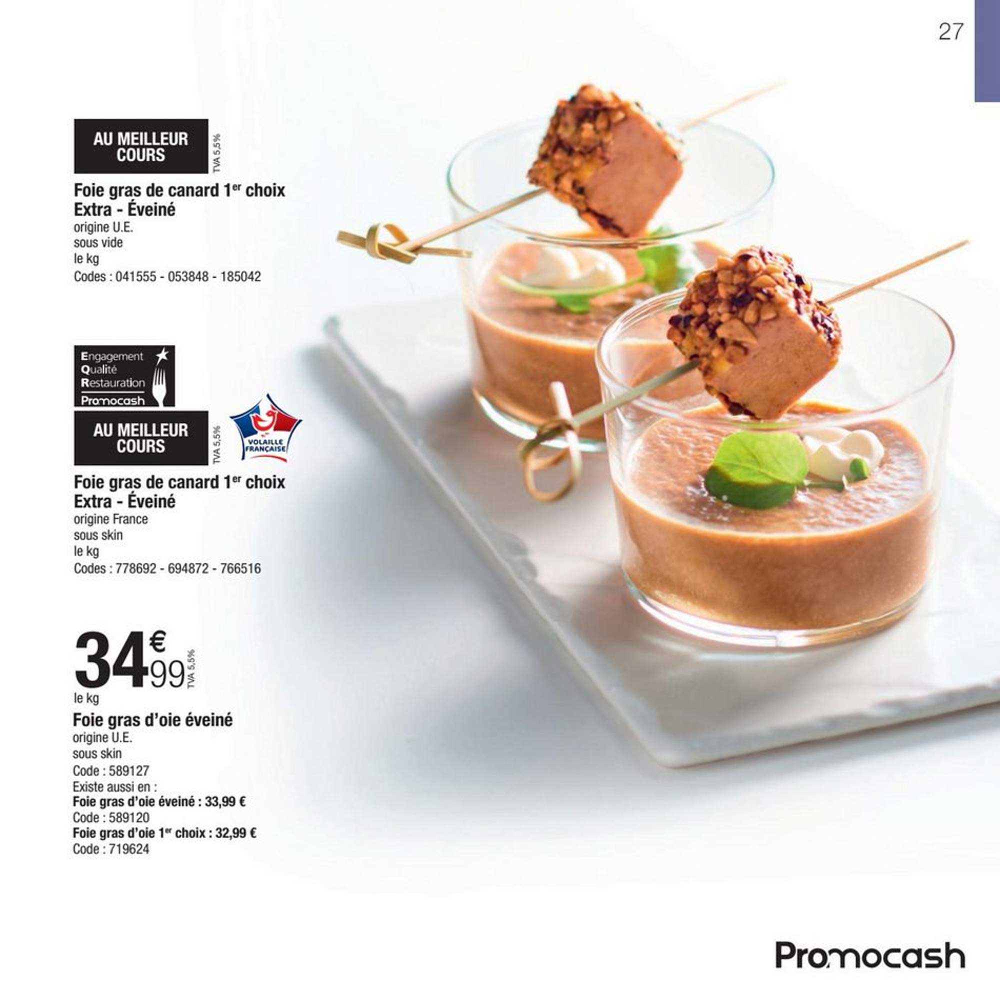 foie gras de canard 1 er choix extra éveiné, foie gras d'oie éveiné