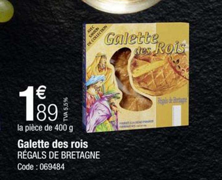 galette des rois régals de bretagne