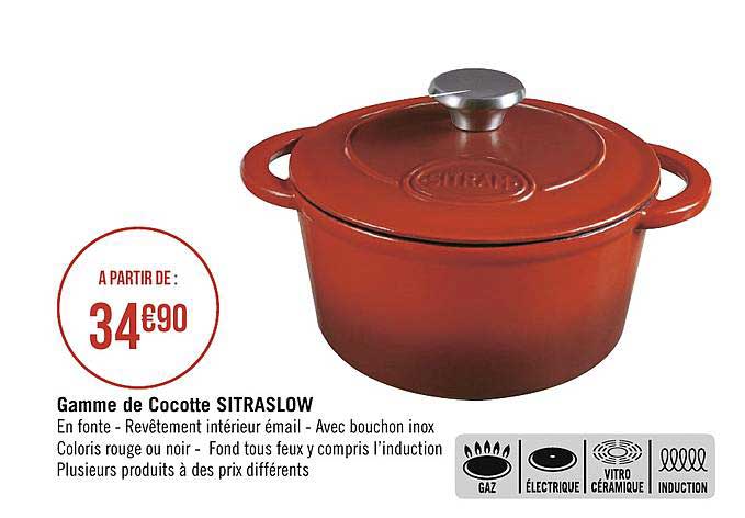 gamme de cocotte sitraslow