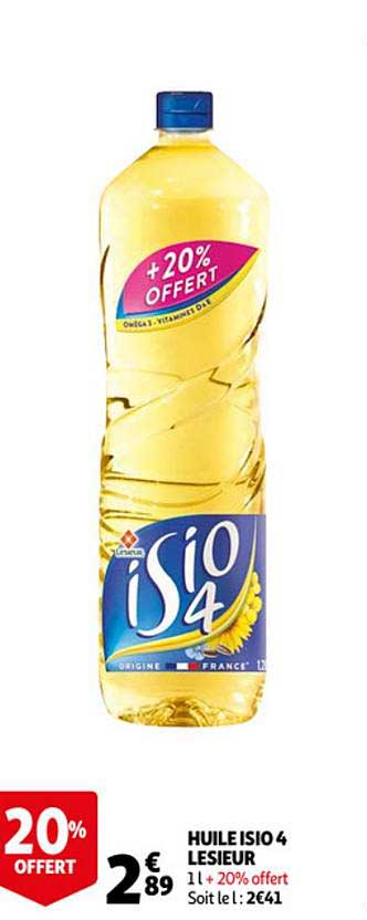 huile isio 4 lesieur