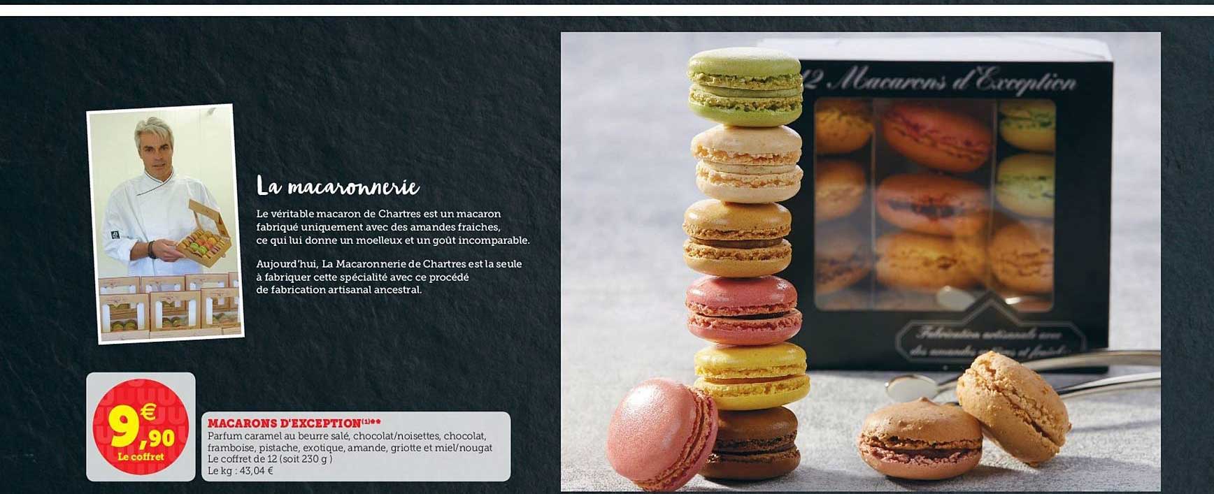 macarons d'exception