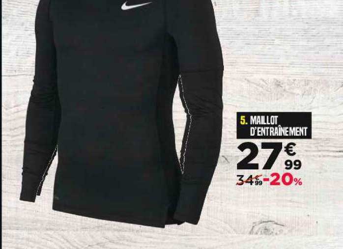 maillot d'entraînement