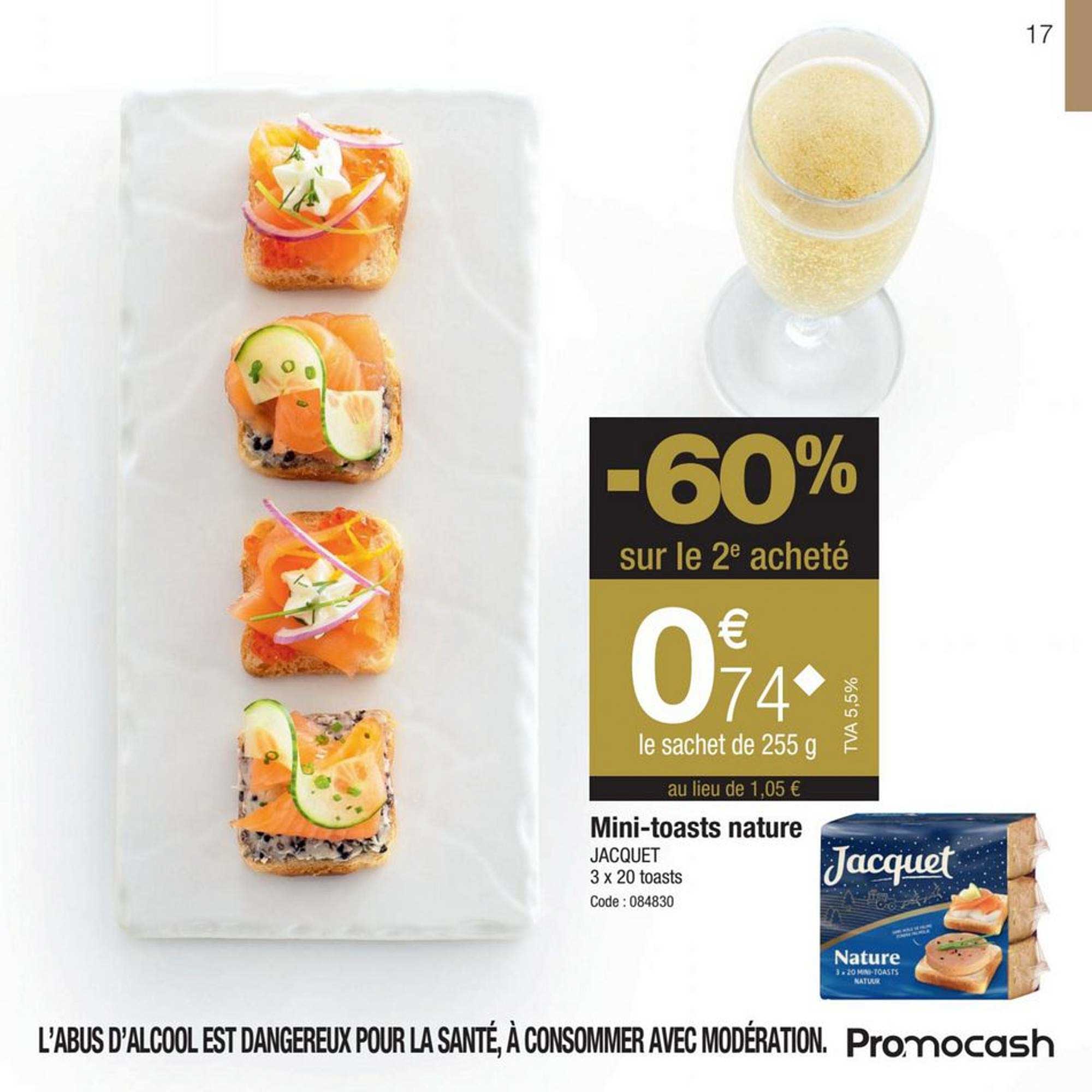 mini-toasts nature jacquet