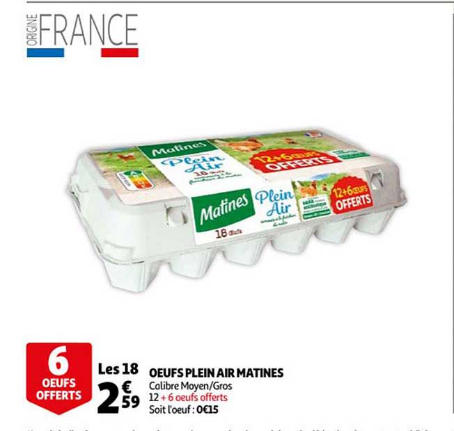 Oeufs Plein Air Matines