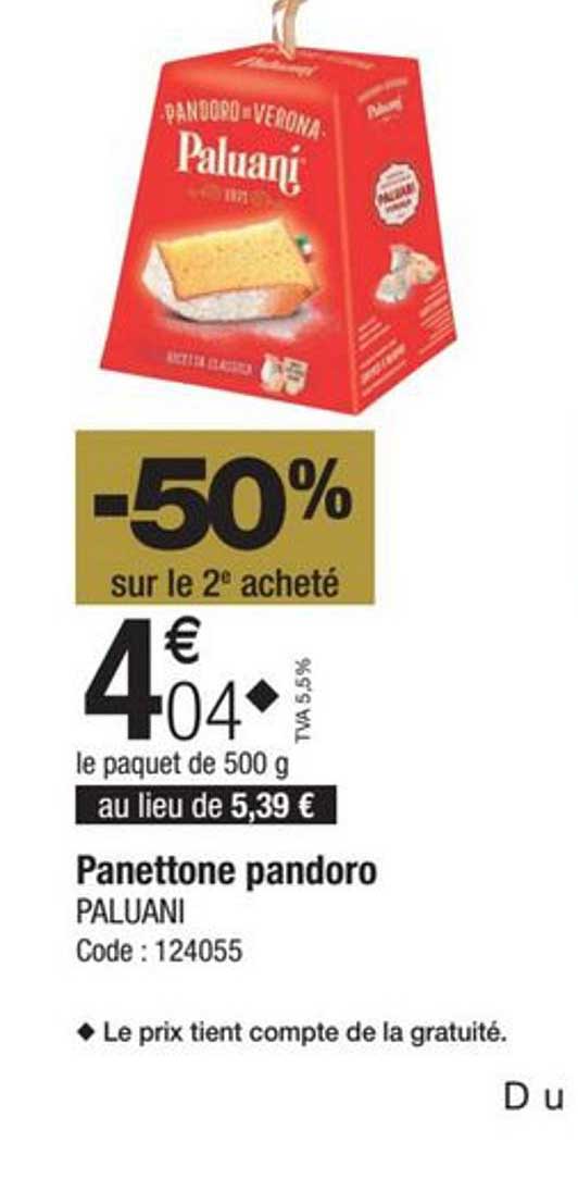 panettone pandoro paluani