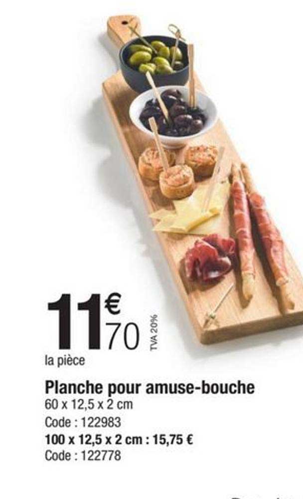 Planche Pour Amuse-bouche